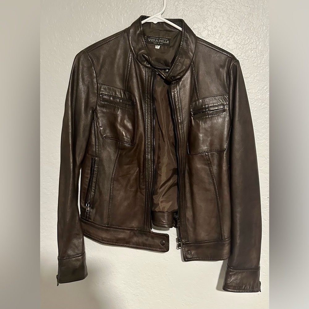 Italian leather jacket